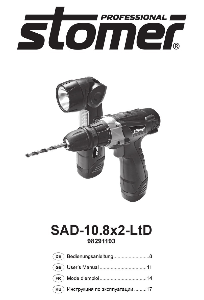 Stomer SAD-10.8x2-LtD user manual
