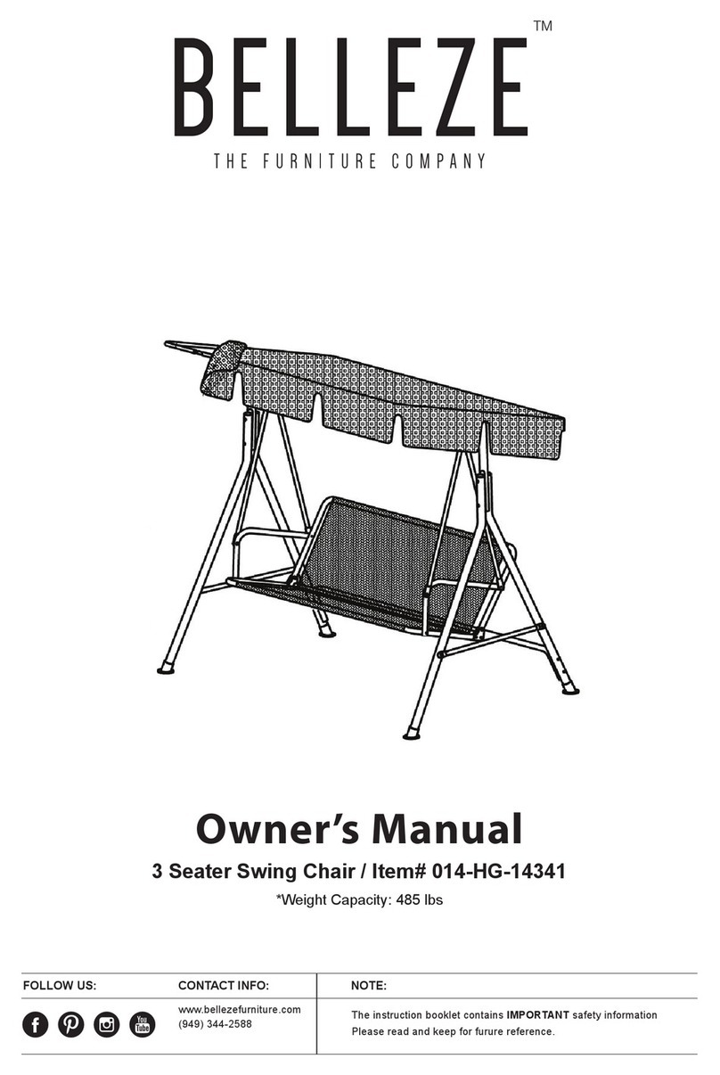 Belleze 014-HG-14341 owner's manual