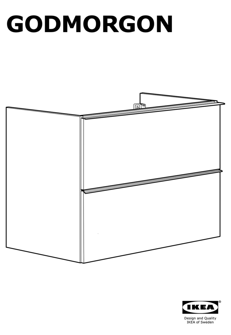 IKEA GODMORGON Assembly manual IKEA GODMORGON Assembly manual