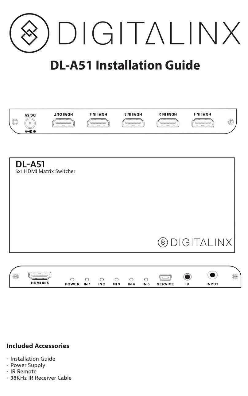 DigitaLinx DL-A51 User manual DigitaLinx DL-A51 User manual
