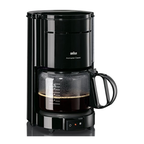 Braun Aromaster Classic KF 47/1 User manual