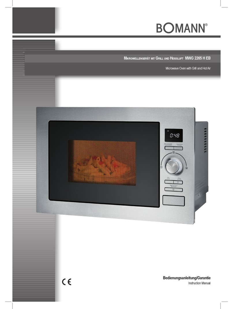 BOMANN MWG 2265 H EB User manual