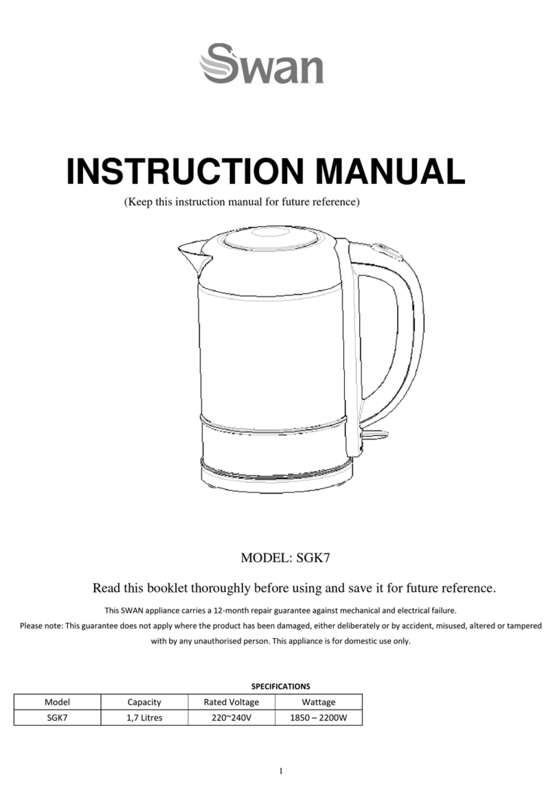 Swann SGK7 instruction manual