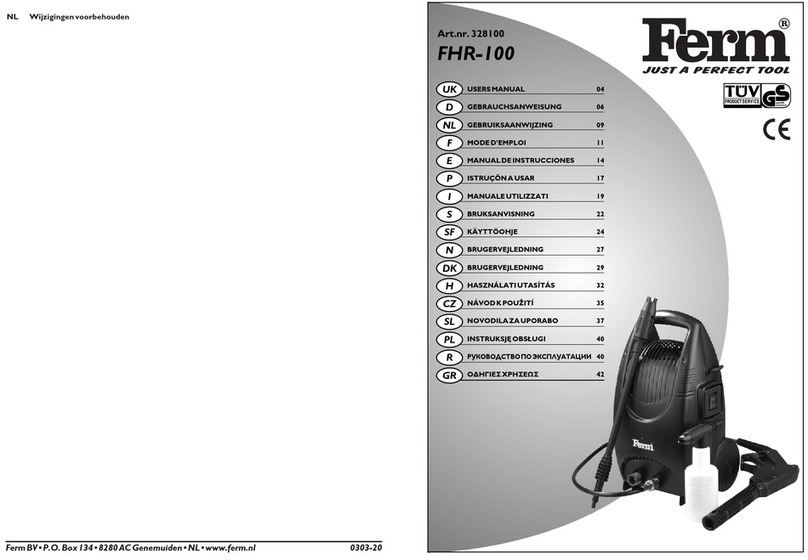Ferm FHR-100 user manual