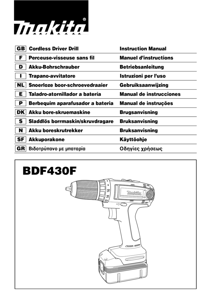 Makita BDF430F User manual Makita BDF430F User manual