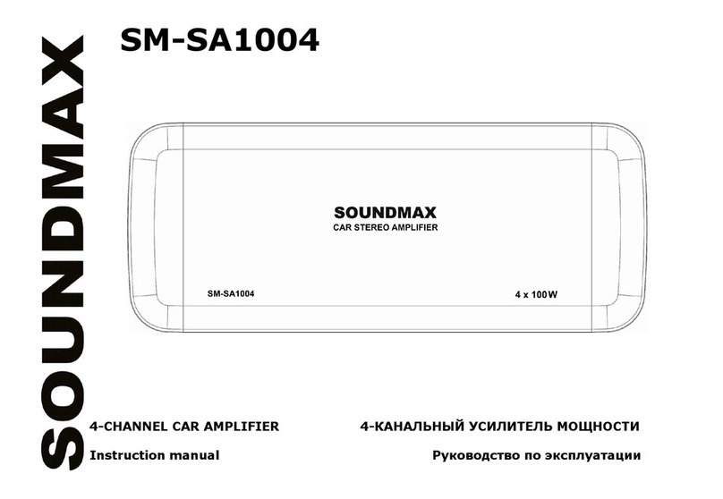 SoundMax SM-SA1004 Onstruction manual