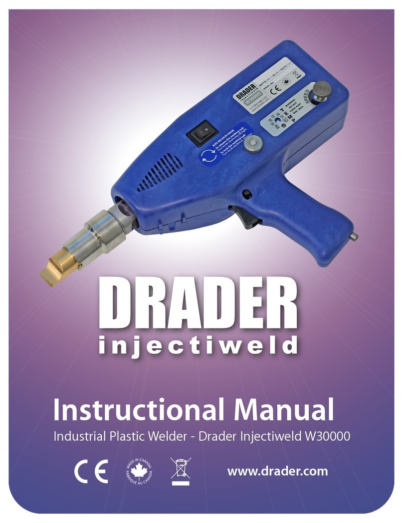 Drader W30000 Operating and maintenance manual