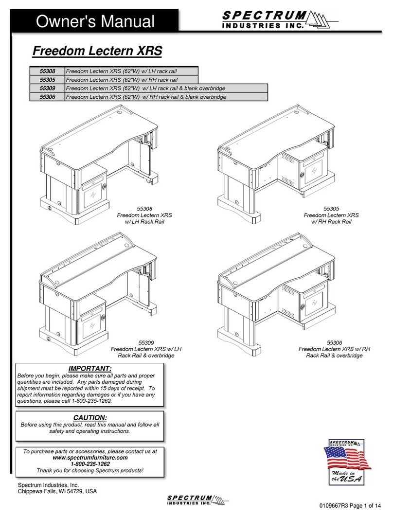 Spectrum Industries Freedom XRS 55308 User manual