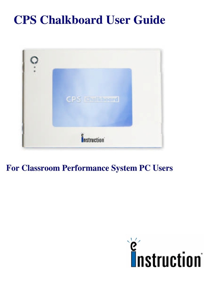eInstruction CPS Chalkboard user guide