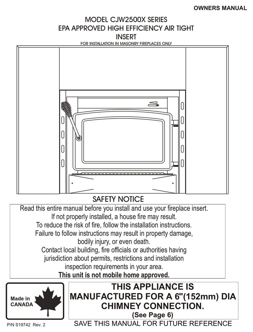 Century CJW2500X SERIES owner's manual