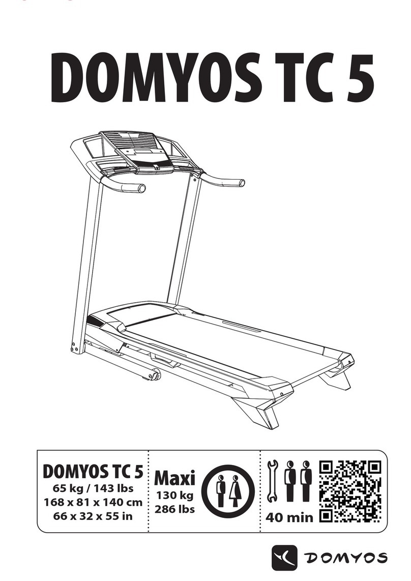 Domyos TC 5 User manual