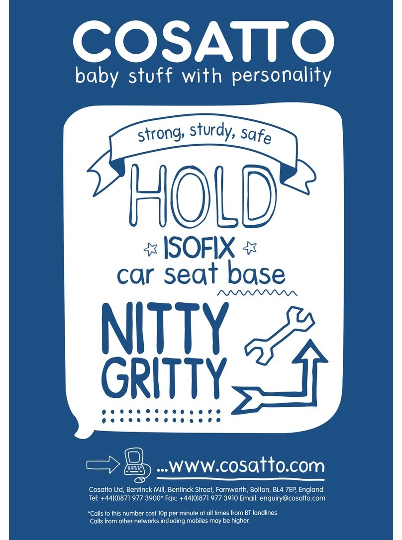 Cosatto isofix user manual
