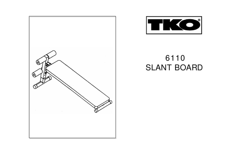 Tko Sports Group 6110 Important safety instructions