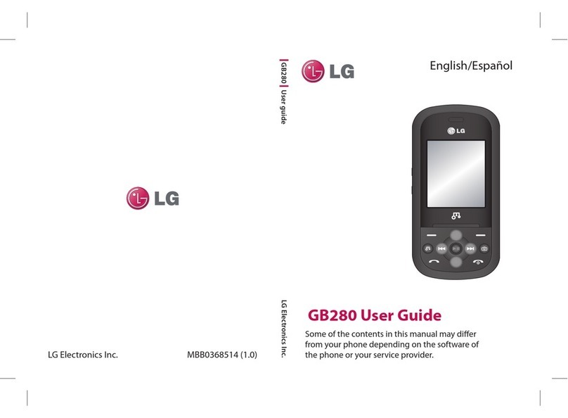 LG GB280 user manual