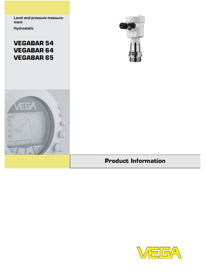 Vega VEGABAR 54 Product information