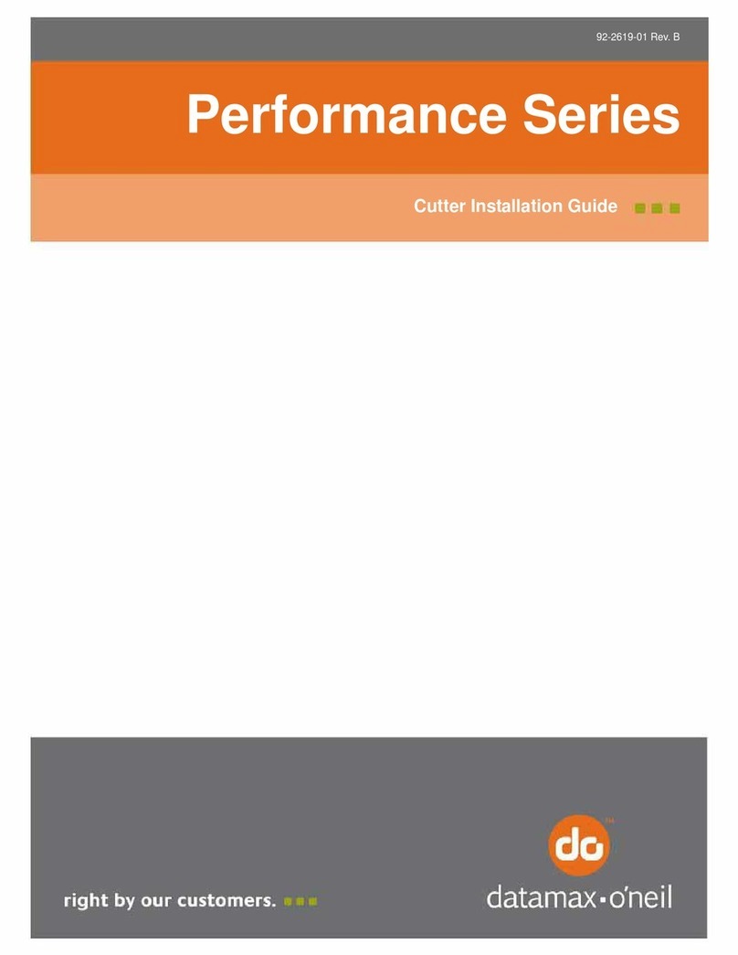 Datamax Performance series installation guide