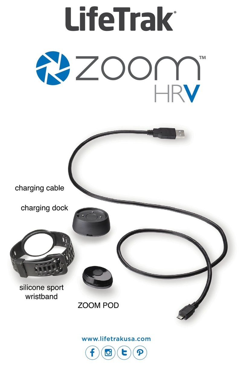 lifetrack Zoom HRV instruction manual