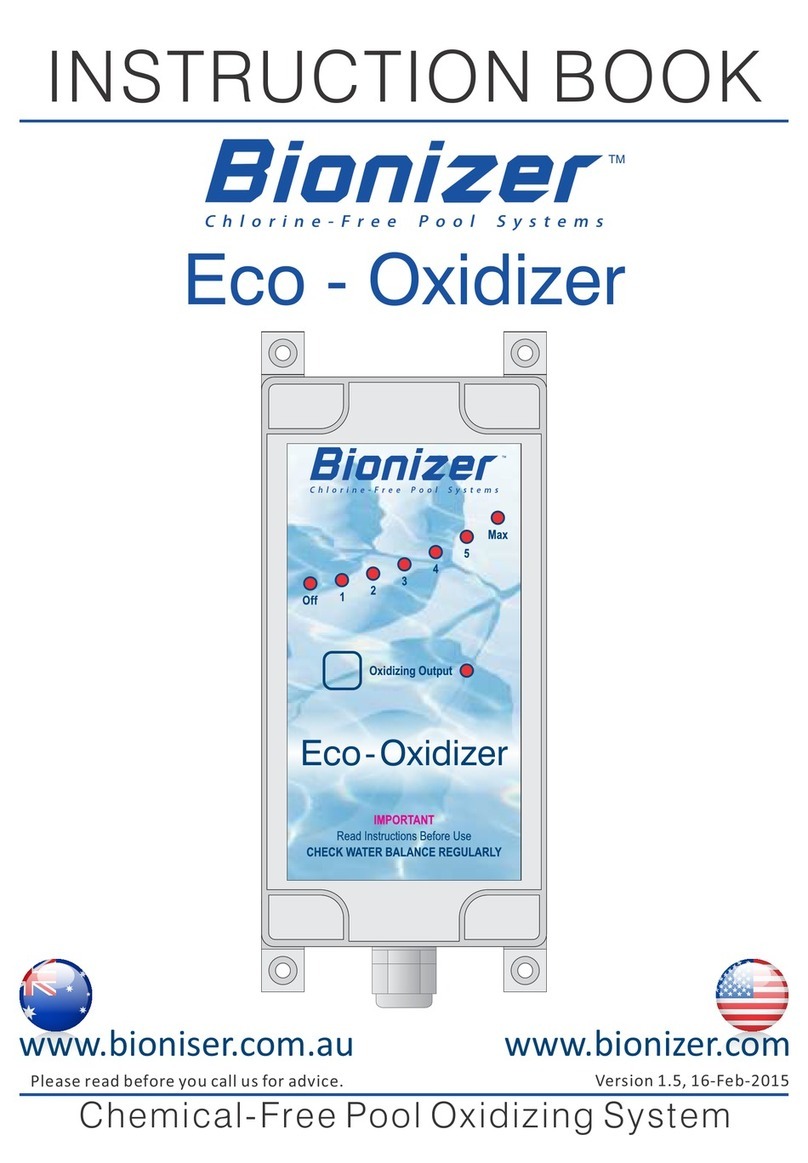 Bionizer Eco - Oxidizer User manual