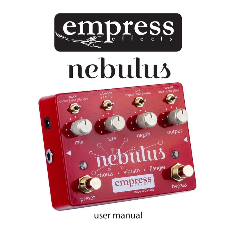 Empress Effects nebulus user manual