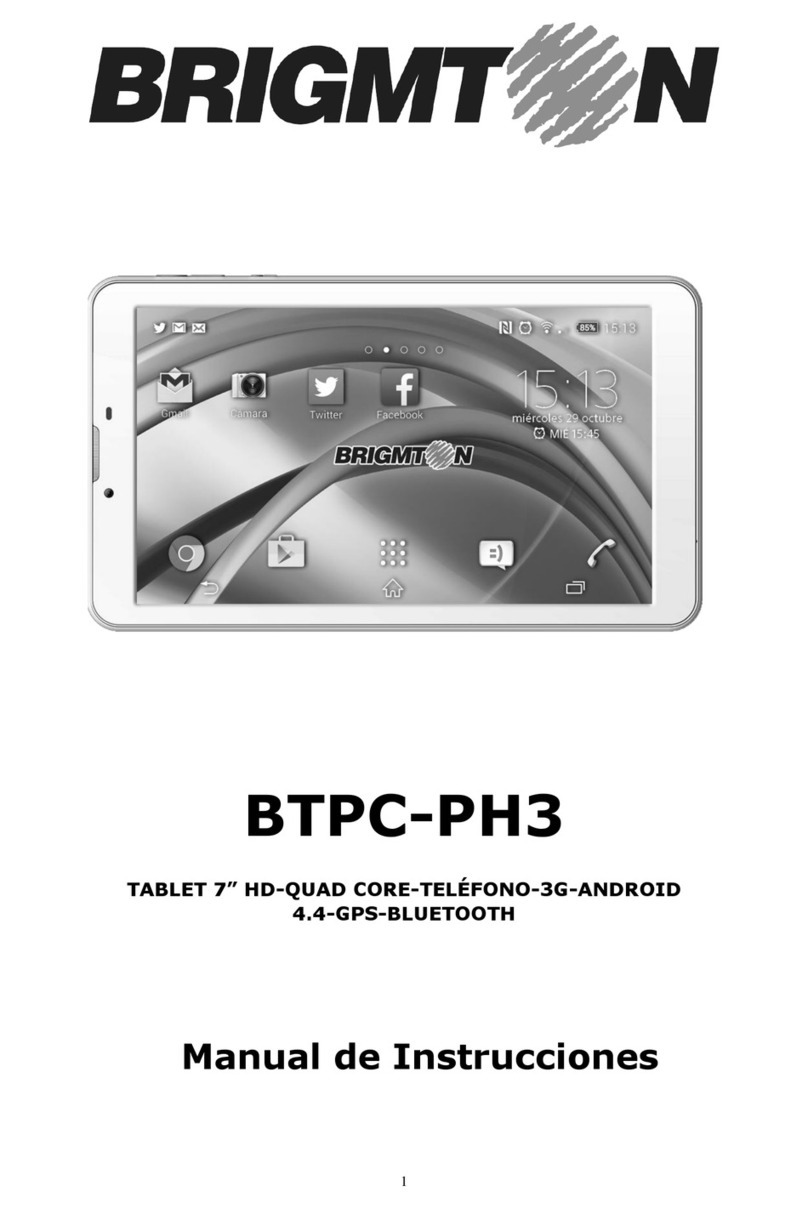 Brigmton BTPC-PH3 instruction manual