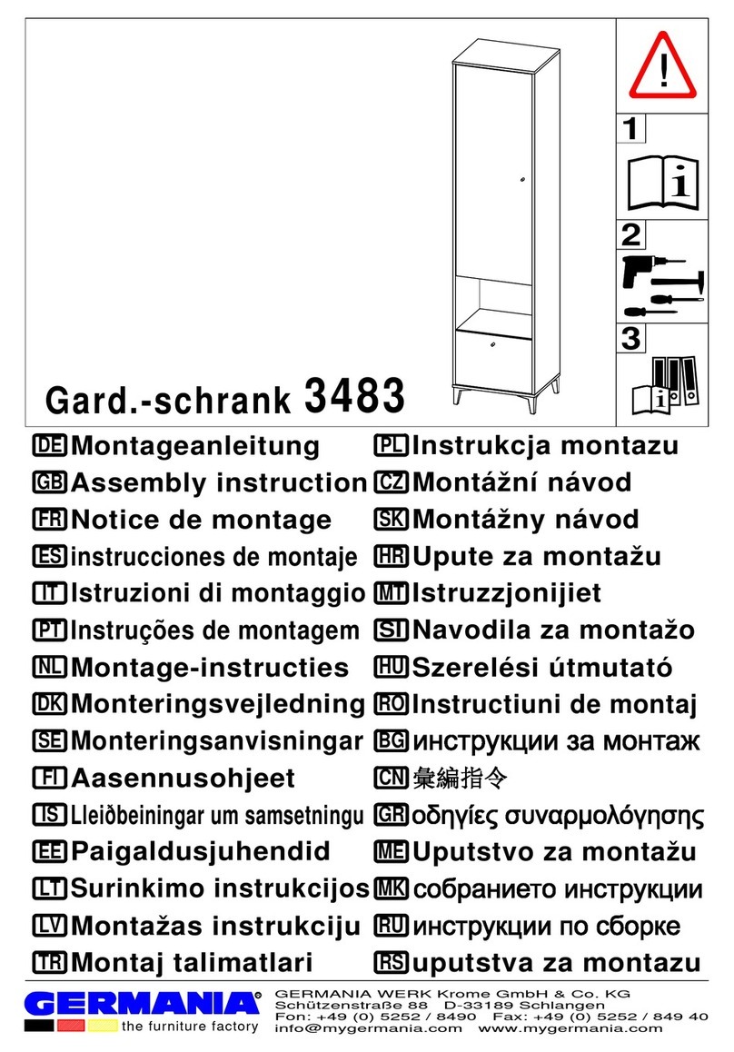 Germania 3483 Assembly instruction