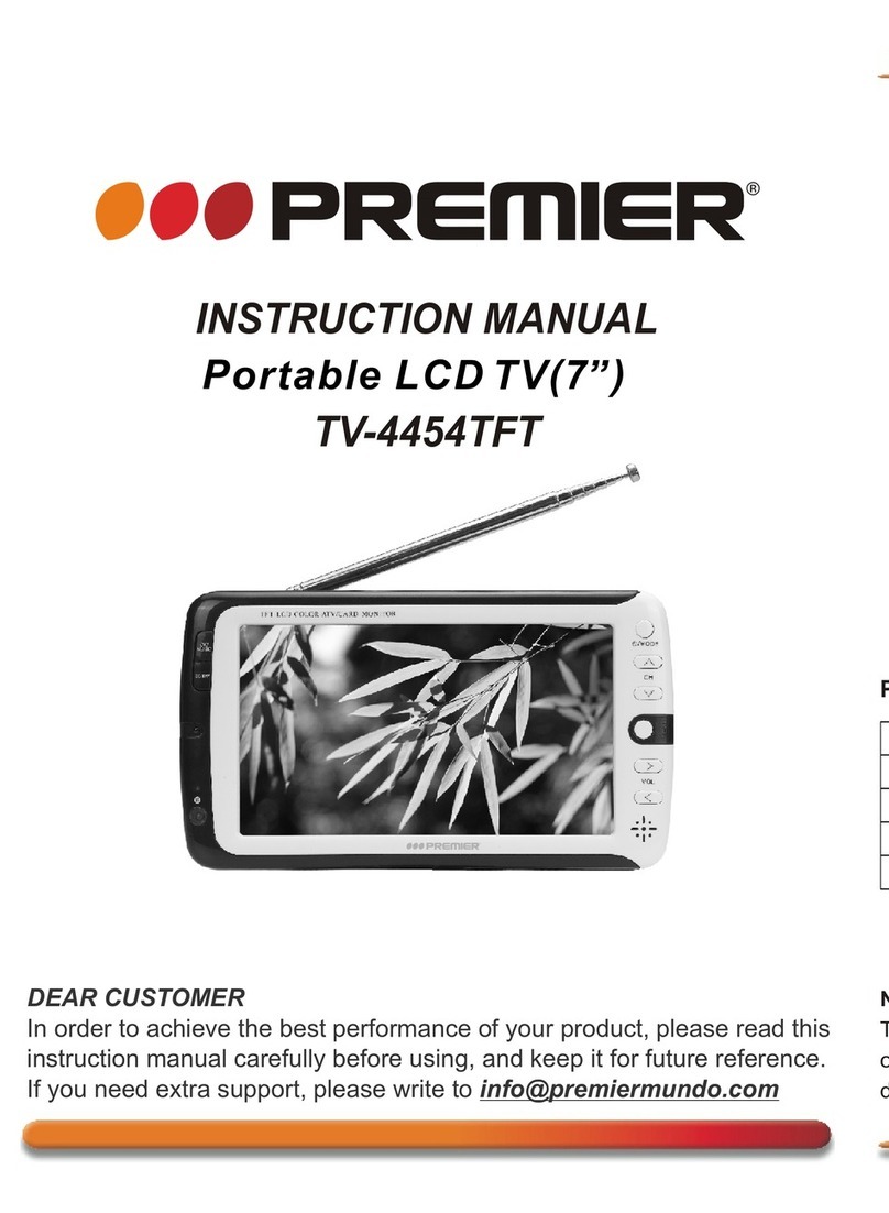 Premier TV-4454TFT instruction manual