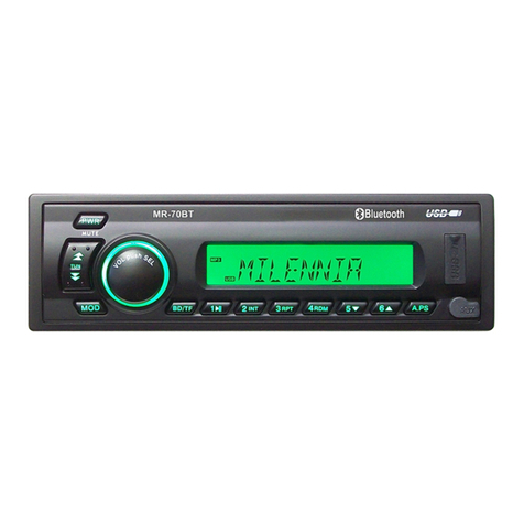 Prospec MIL-MR70BT User manual