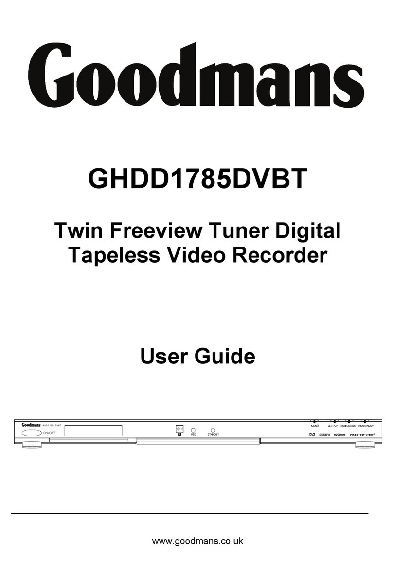 Goodmans GHDD1785DVBT User manual
