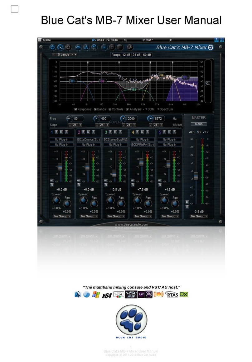 Blue Cat Audio MB-7 user manual