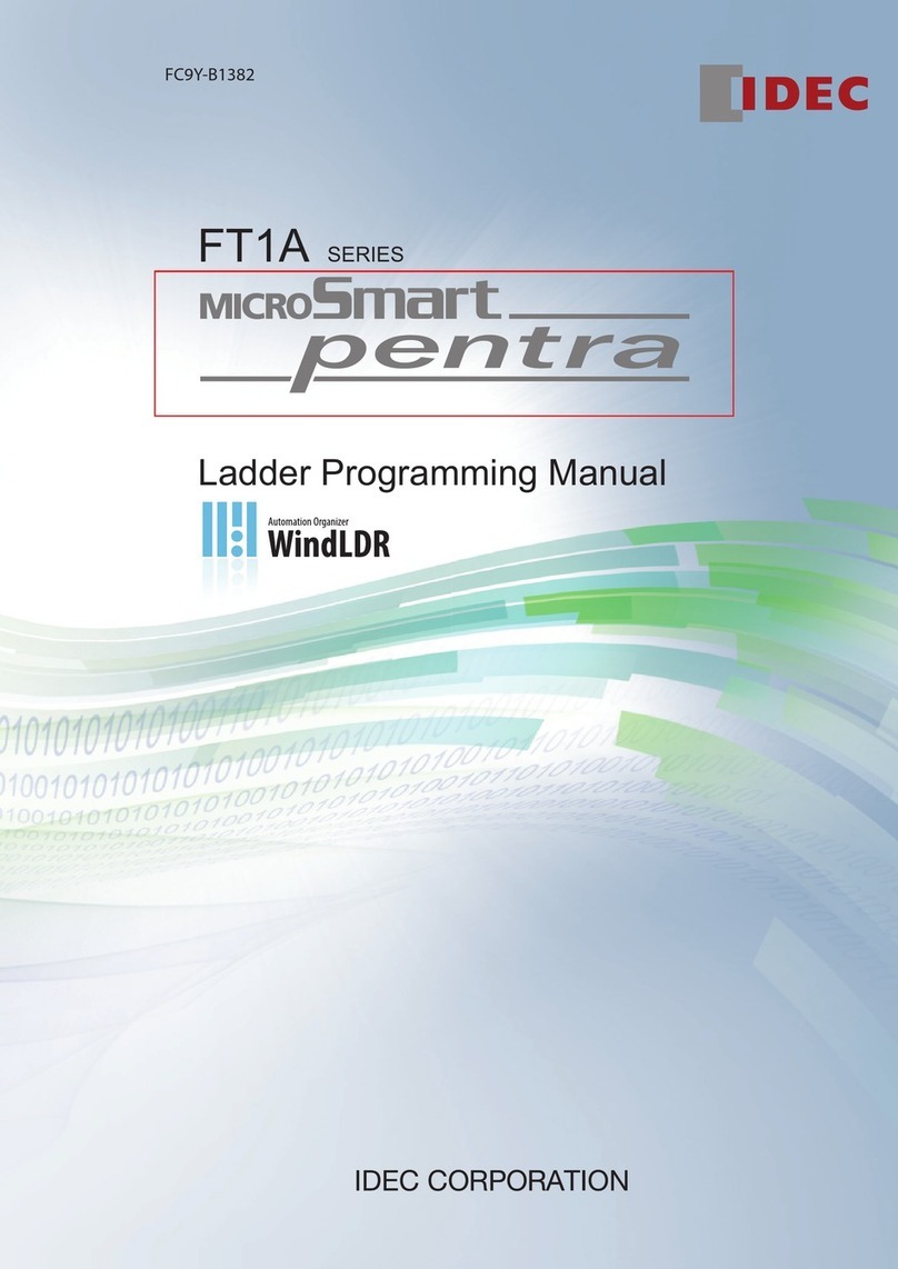 IDEC microsmart pentra Programming manual