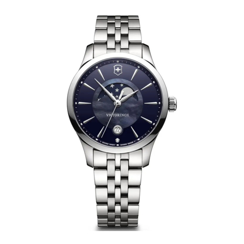 Victorinox ALLIANCE MOONPHASE User manual Victorinox ALLIANCE MOONPHASE User manual