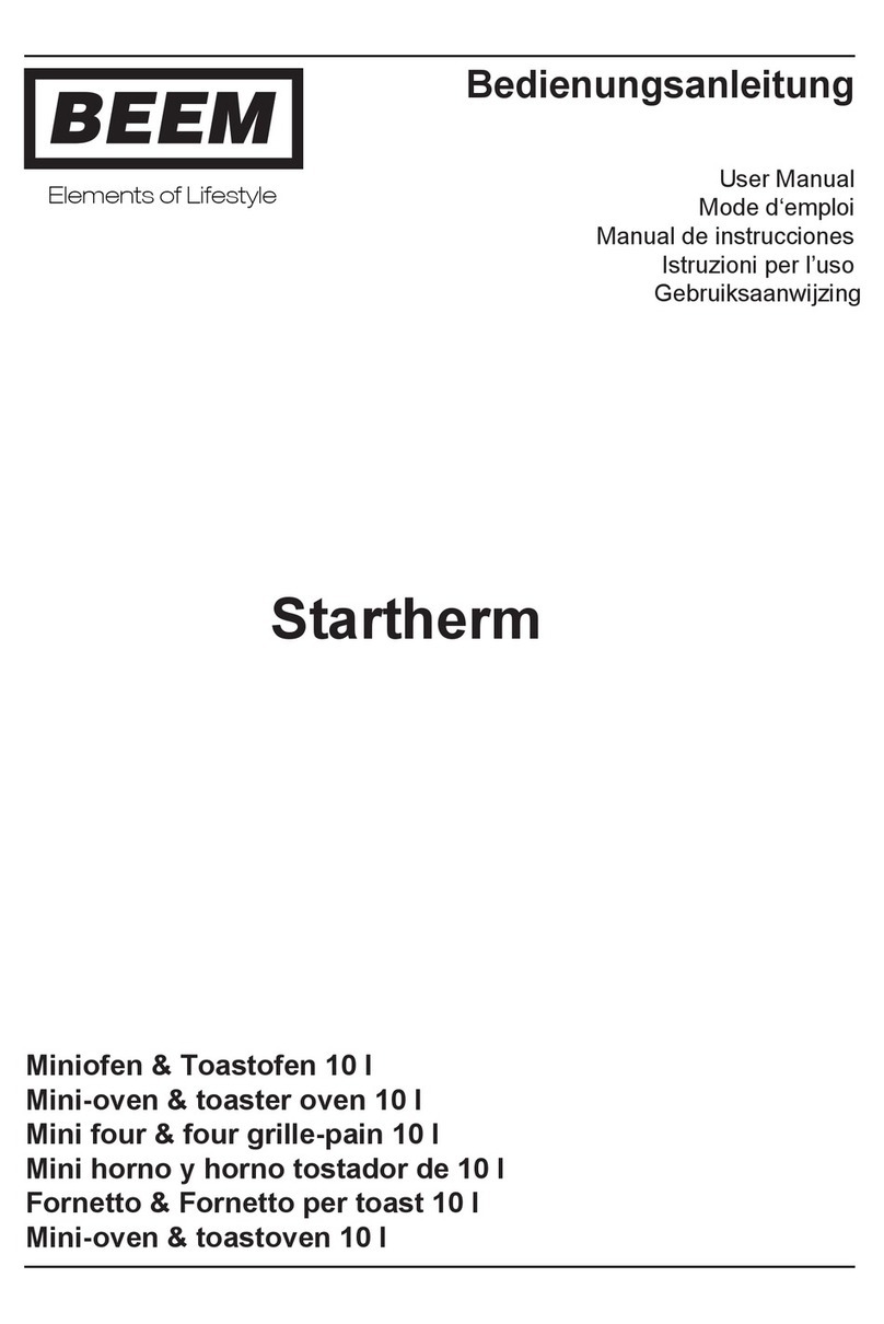 Beem Startherm user manual