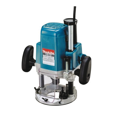 Makita 3612 instruction manual
