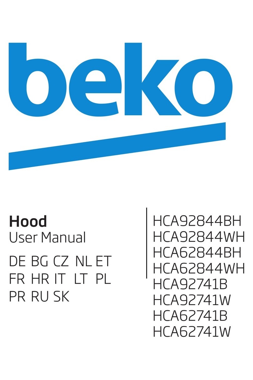 Beko HCA92844BH User manuals