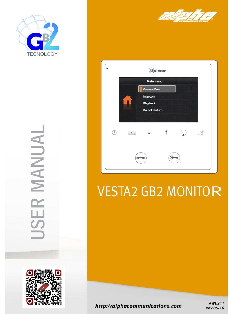 Alpha Communications VESTA2 GB2 User manual