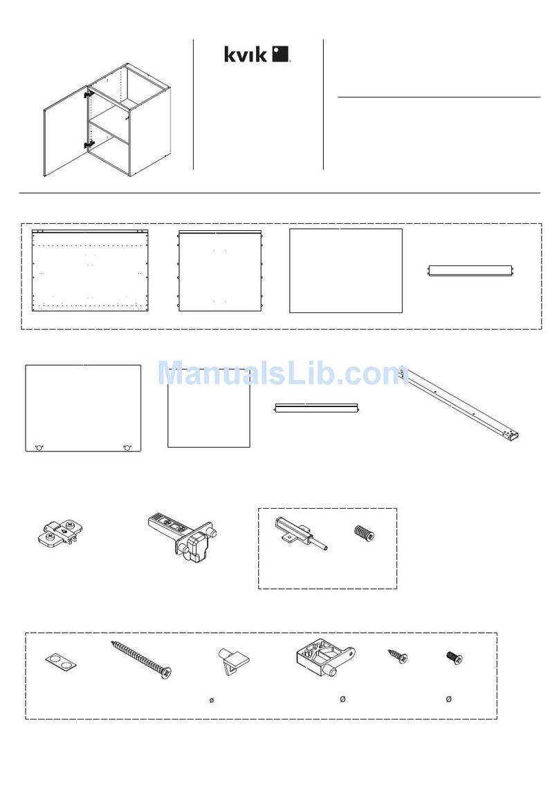 Kvik SU803,060 Assembly manual