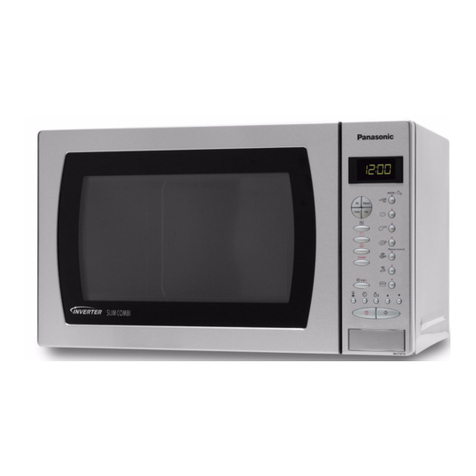 Panasonic NN-CT577SEPG User manual