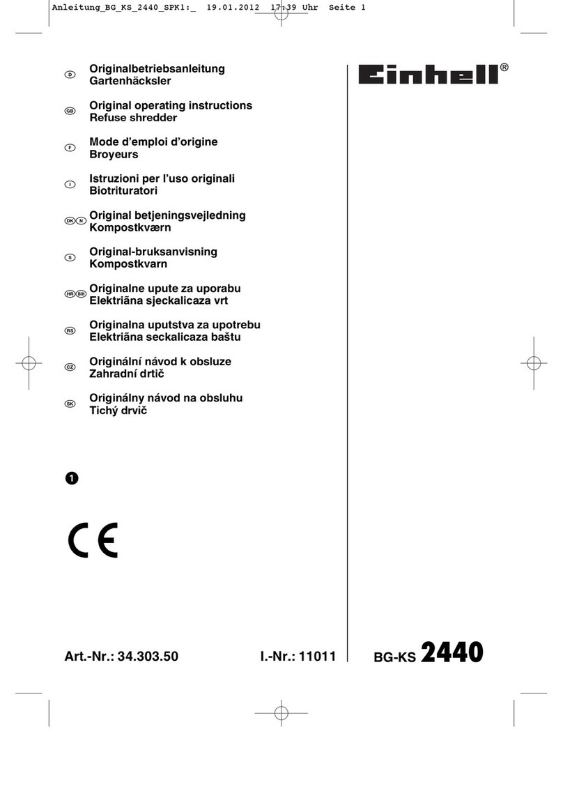 EINHELL BG-KS 2440 Original operating instructions
