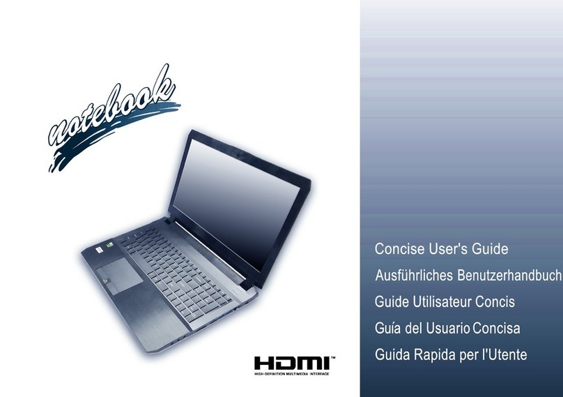 Clevo XMG-P505 User manual