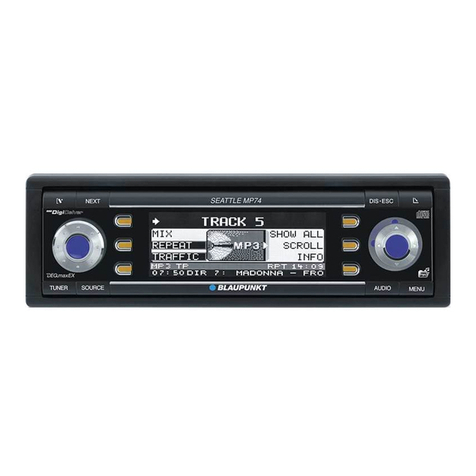 Blaupunkt Los Angeles MP74 US User manual