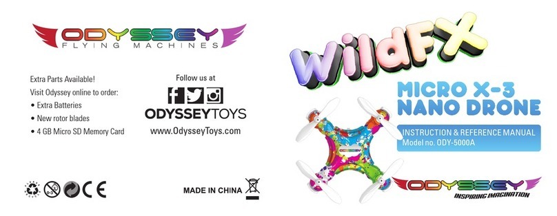 Odyssey Micro X-3 User manual