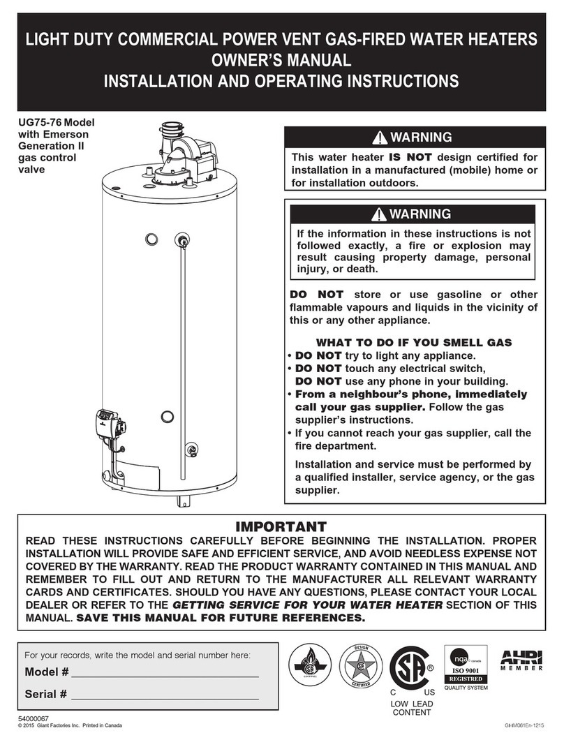 AHRI UG75 owner's manual