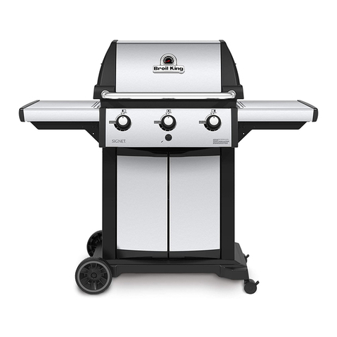 Broil King 9868-54 Assembly manual & parts list