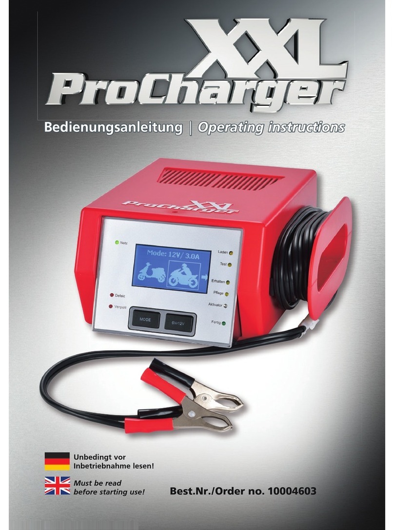 ProCharger 10004603 operating instructions