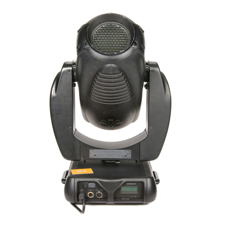 Vari Lite VL3000 Wash User manual