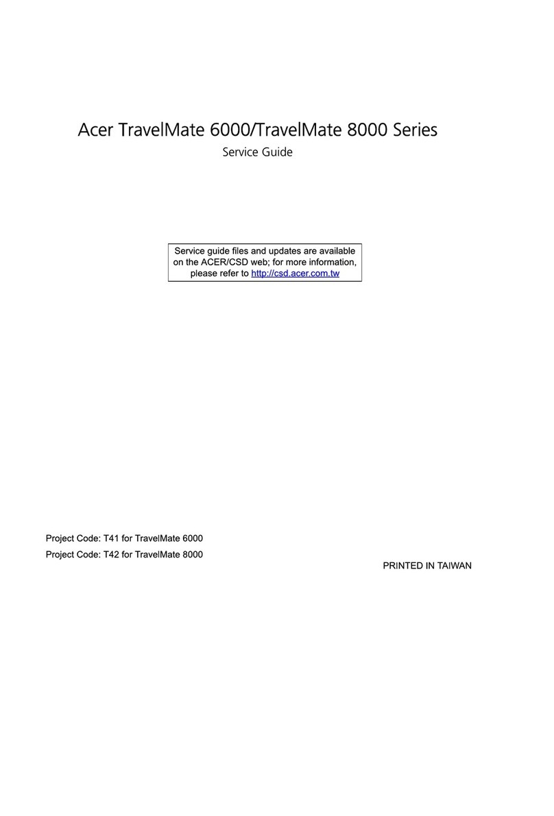 Acer TravelMate 6000 Series User manual