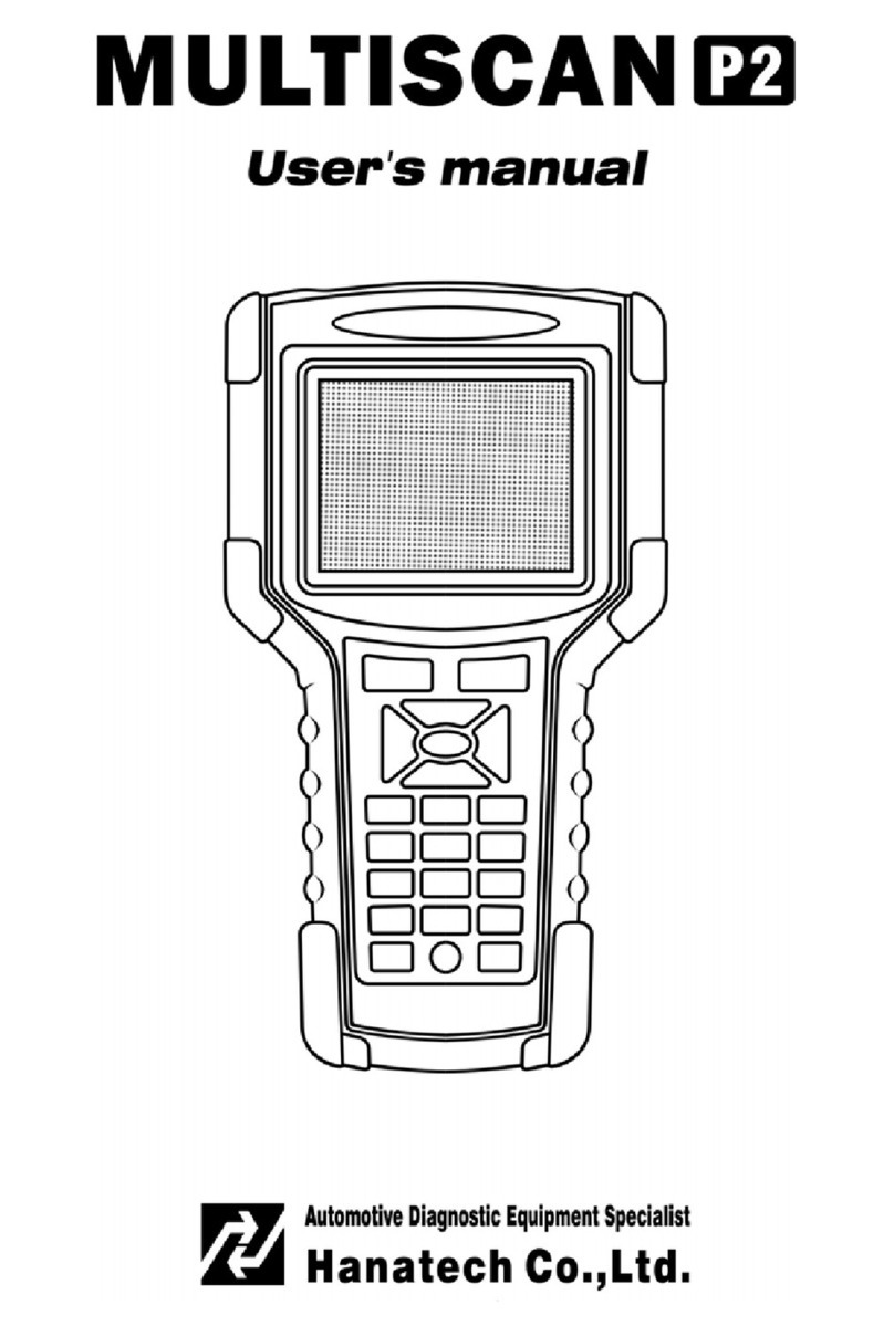 Hanatech MULTISCAN P2 user manual
