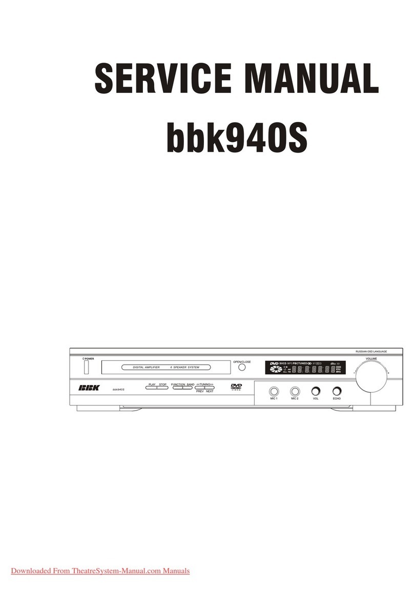 BBK bbk940S Service manual