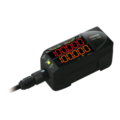 Omron ZX2-LDA User manual Omron ZX2-LDA User manual