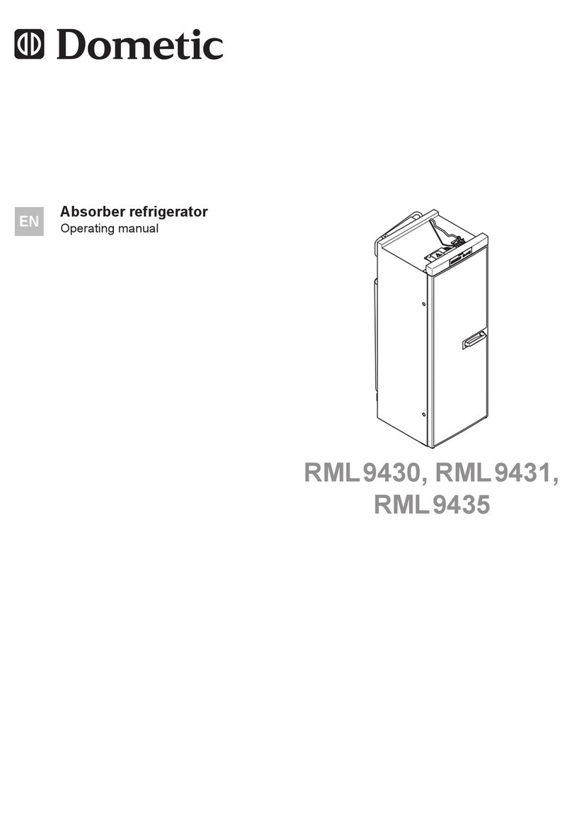 Dometic RML9430 User manual